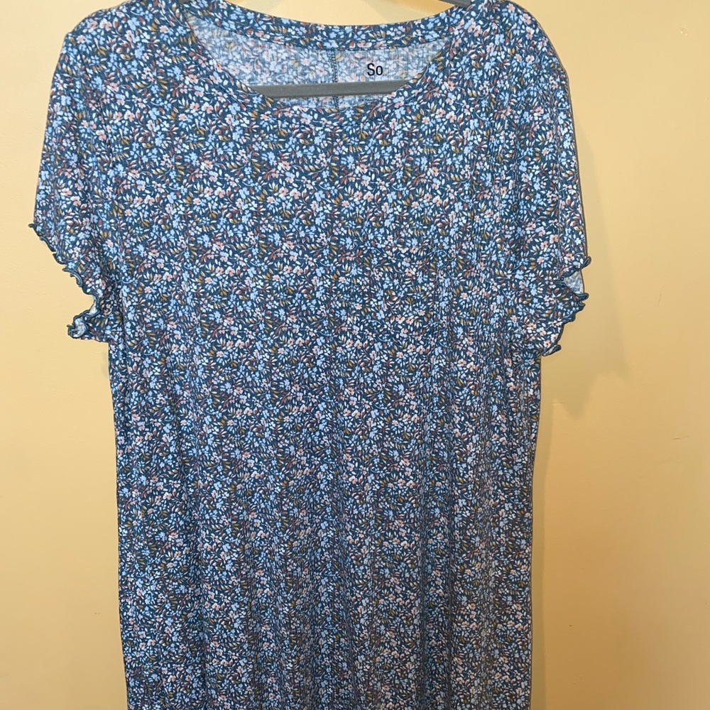 So Brand Juniors T-Shirt Dress Size XXL